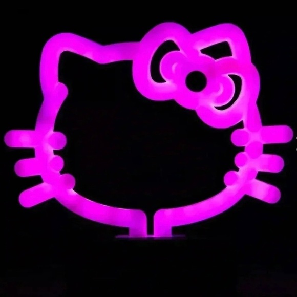 Hello Kitty Pink and White Neon Light - Picture 6 of 7